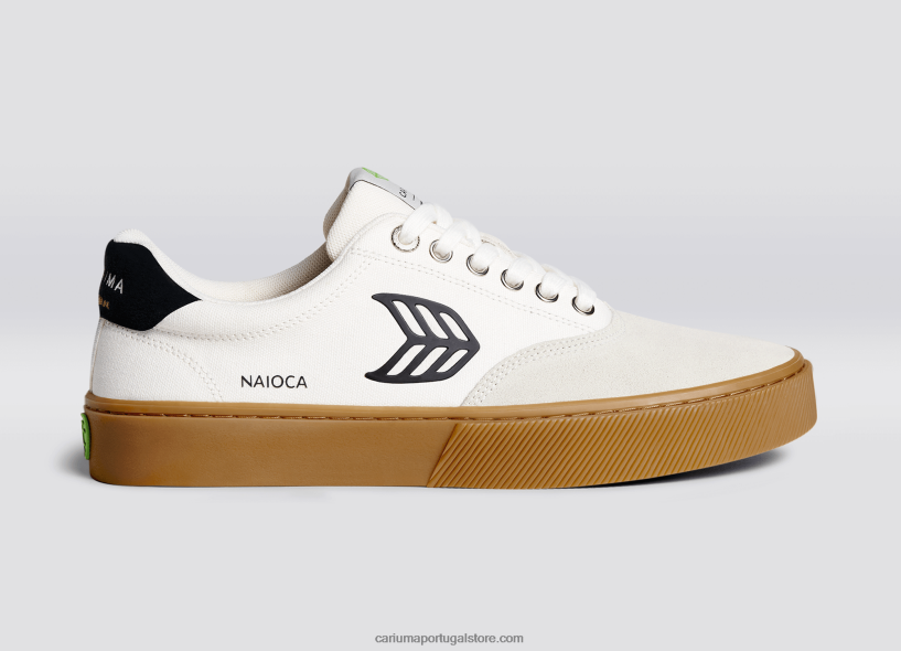 X2LHZ107 homens chiclete vintage off-white/preto Cariuma