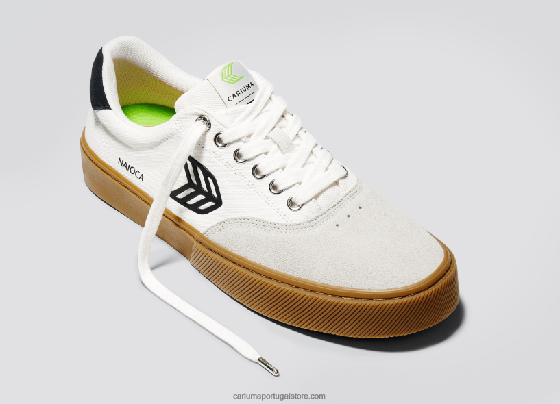 X2LHZ107 homens chiclete vintage off-white/preto Cariuma