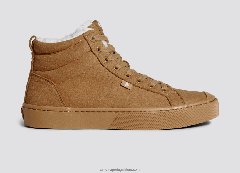 X2LHZ69 homens therma toda camurça camel Cariuma