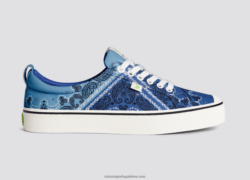 X2LHZ15 homens lona bandana azul Cariuma