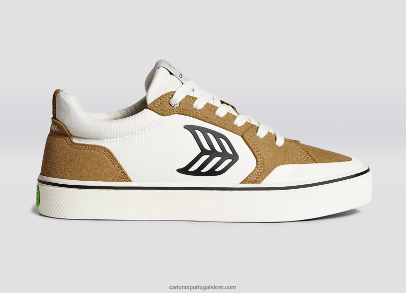 X2LHZ121 homens camel & off-white vintage/preto Cariuma