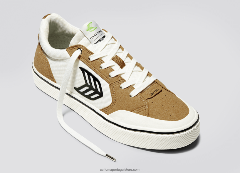 X2LHZ121 homens camel & off-white vintage/preto Cariuma