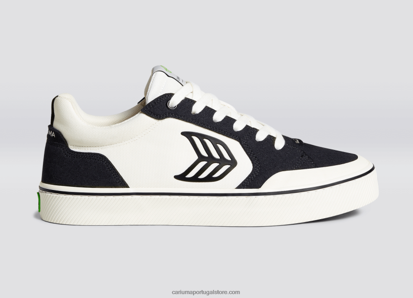 X2LHZ122 homens preto e off-white vintage/preto Cariuma