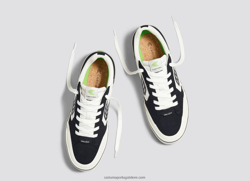 X2LHZ122 homens preto e off-white vintage/preto Cariuma