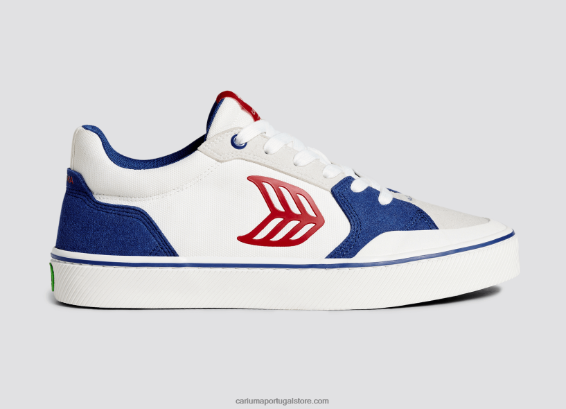 X2LHZ123 homens azul e off-white/vermelho Cariuma