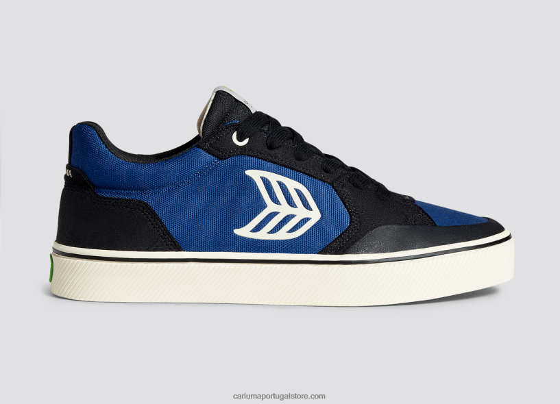 X2LHZ125 homens preto e azul/marfim Cariuma