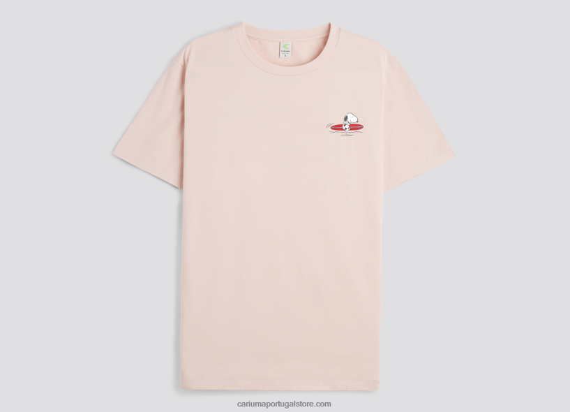 X2LHZ216 mulheres amendoim surf rosa Cariuma