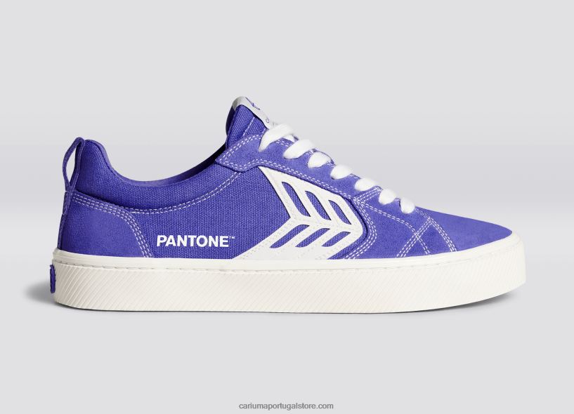 X2LHZ304 mulheres pantone muito peri/off-white Cariuma
