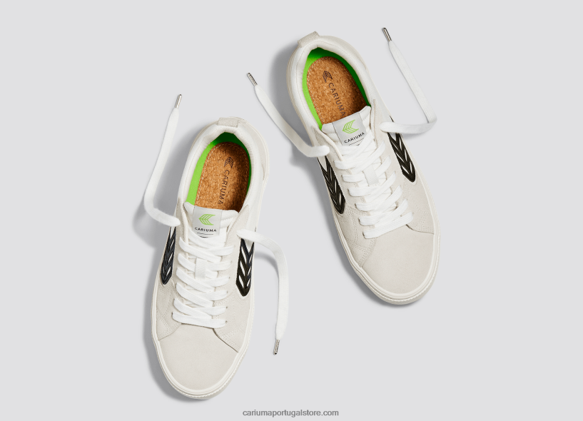 X2LHZ345 mulheres off-white vintage/preto Cariuma