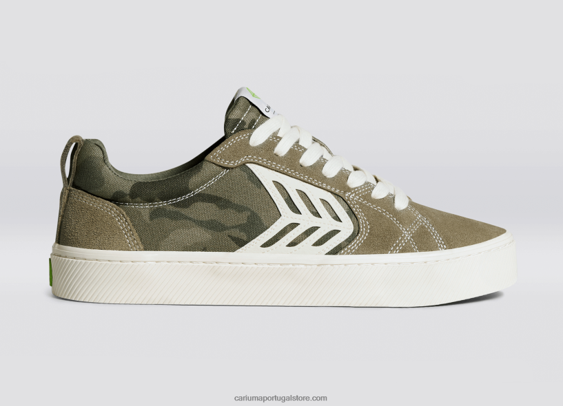 X2LHZ351 mulheres camuflagem/marfim Cariuma