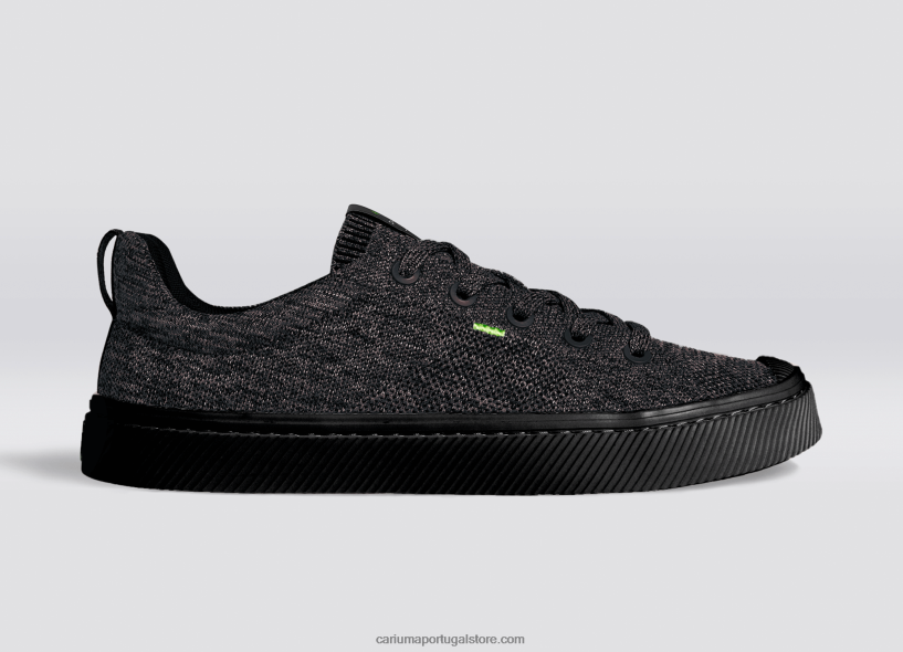 X2LHZ398 mulheres tricô preto pedra Cariuma
