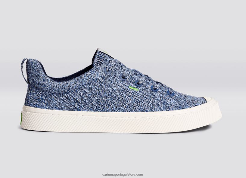 X2LHZ399 mulheres malha azul pedra Cariuma
