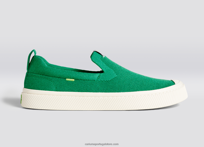 X2LHZ385 mulheres malha verde Cariuma
