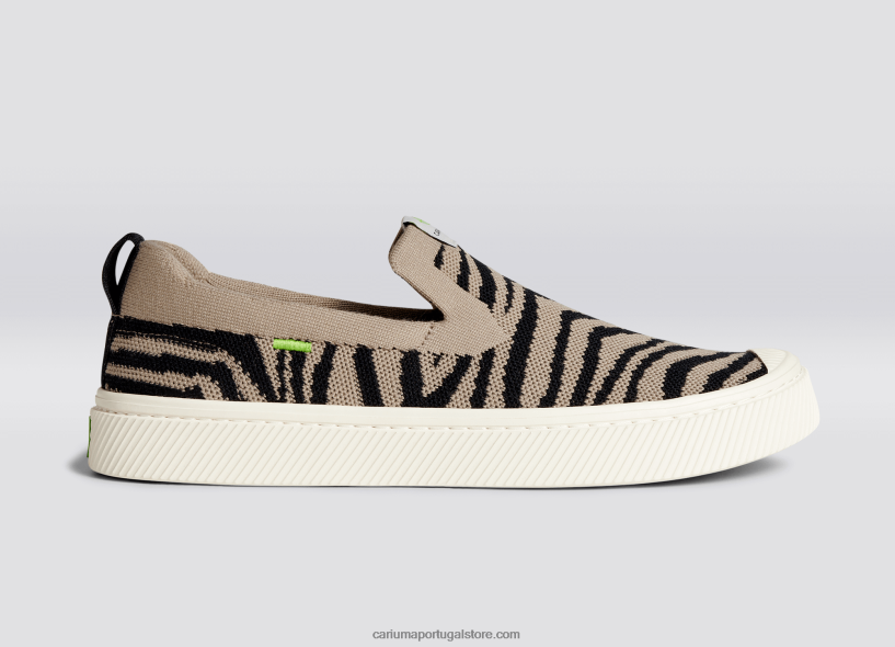 X2LHZ389 mulheres malha estampada zebra Cariuma