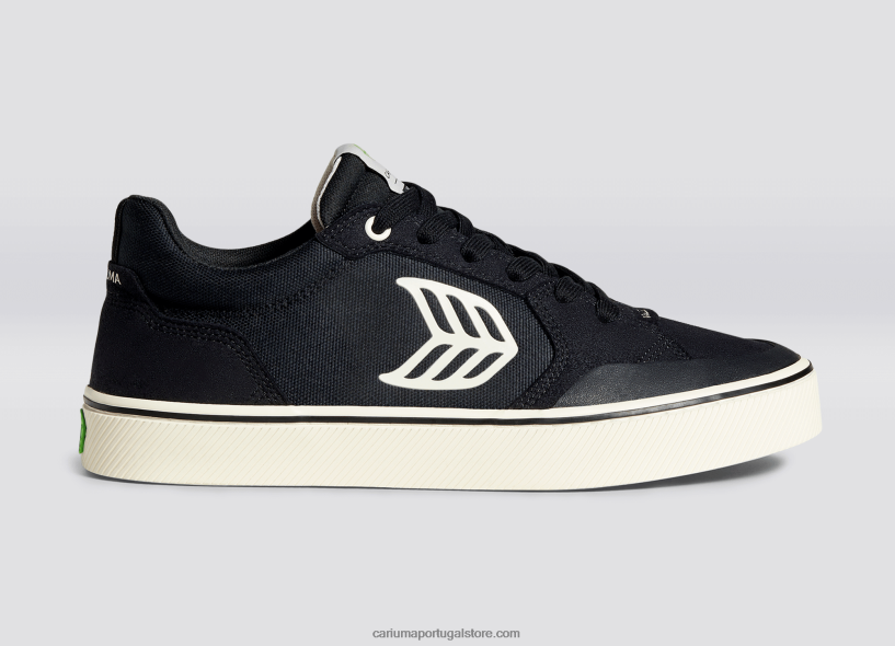 X2LHZ333 mulheres preto/marfim Cariuma