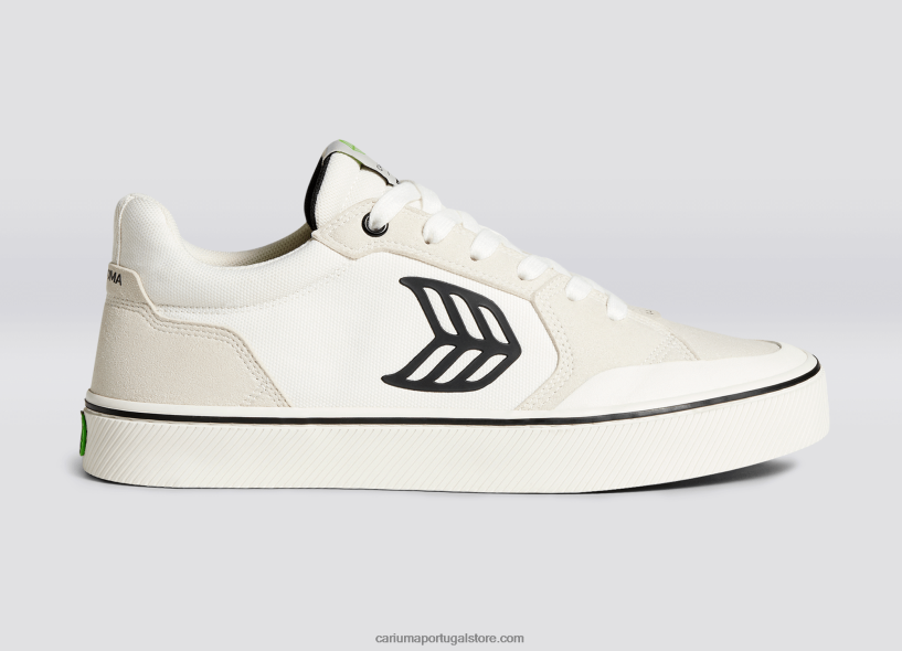 X2LHZ334 mulheres off-white vintage/preto Cariuma