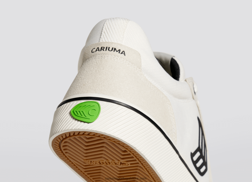 X2LHZ334 mulheres off-white vintage/preto Cariuma