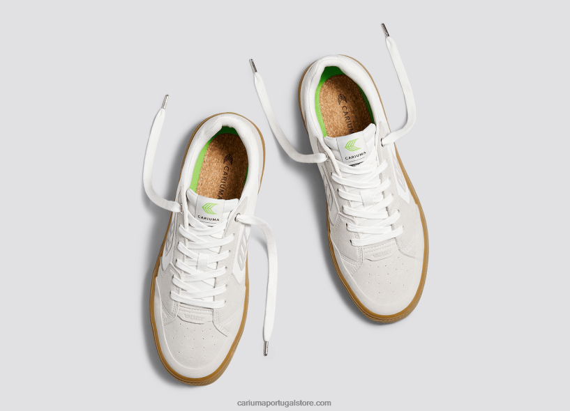X2LHZ336 mulheres off-white vintage chiclete/cinza Cariuma