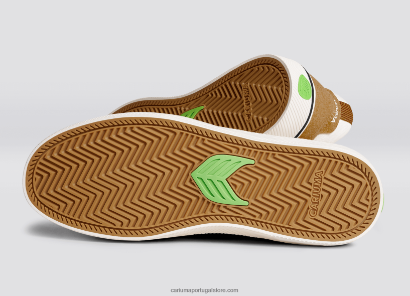 X2LHZ338 mulheres camel & off-white vintage/preto Cariuma